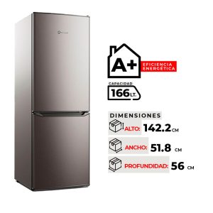 REFRIGERADOR MADEMSA MED165 INOX