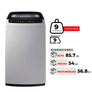LAVADORA SAMSUNG WA90CG4240BYZS 9KG