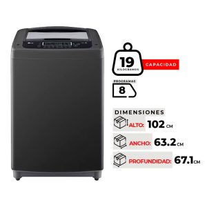 LAVADORA LG WT19MPB 19KG