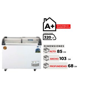 FREEZER VENTUS CTV-320Q 320 Litros