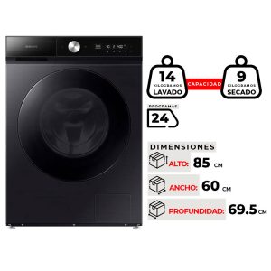 LAVADORA SECADORA SAMSUNG WD14BB904DGBZS