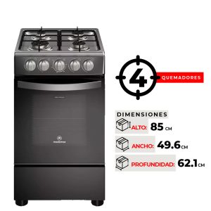 COCINA 4 QUEMADORES MADEMSA FM4IP