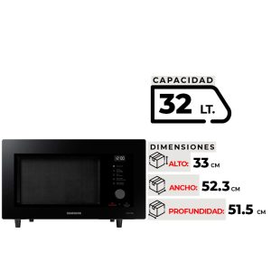 MICROONDAS SAMSUNG MC32DG7646CKZS