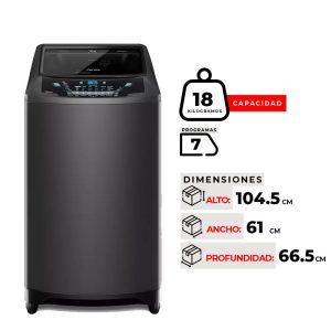 LAVADORA FENSA PREMIUM CARE 18 ONIX