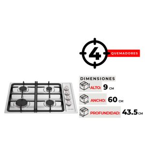 ENCIMERA A GAS FENSA FCE 4HF T