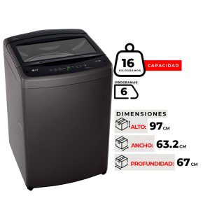 LAVADORA LG WT16MVTB 16KG