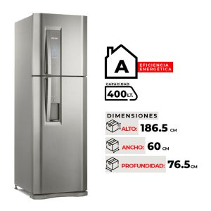 REFRIGERADOR NO FROST FENSA DW44S 400LTRS