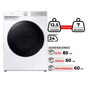 LAVADORA SECADORA SAMSUNG WD12T704DBH/ZS