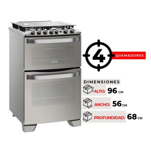 COCINA DOBLE HORNO FENSA 56DXT