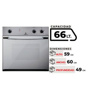 HORNO EMPOTRABLE MADEMSA SPAZIO 140