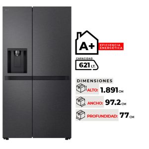 REFRIGERADOR SIDE BY SIDE LG GS66SPM