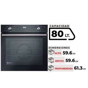 HORNO EMPOTRABLE ELECTROLUX OE8EF 80LTRS
