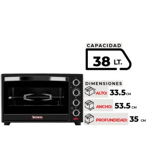 HORNO ELECTRICO THOMAS TH-38N