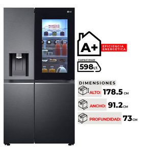 REFRIGERADOR SIDE BY SIDE LG LS66SXTC 598LTRS