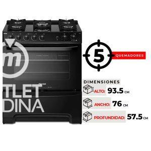 COCINA 5 QUEMADORES FENSA F 6000 T