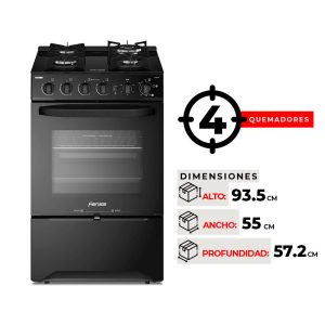 COCINA 4 QUEMADORES FENSA F 3000 BT