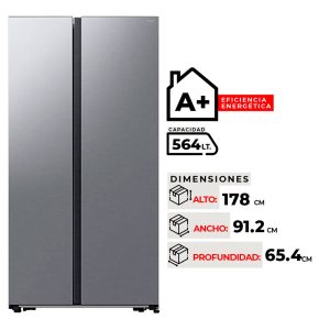 REFRIGERADOR SIDE BY SIDE SAMSUNG RS57DG4000M9ZS