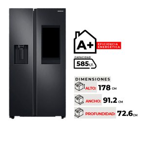 REFRIGERADOR SIDE BY SIDE SAMSUNG RS58T5561B1/ZS