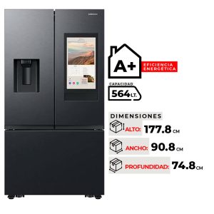 REFRIGERADOR SIDE BY SIDE SAMSUNG RF27CG5910B1ZS