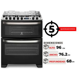 COCINA DOBLE HORNO ELECTROLUX 76DBA