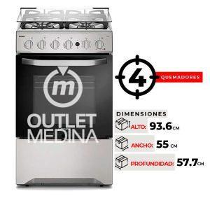 COCINA 4 QUEMADORES FENSA F 2606 T