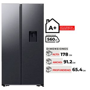 REFRIGERADOR SIDE BY SIDE SAMSUNG RS57DG4100B4ZS