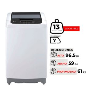 LAVADORA LG WT13WPBPK