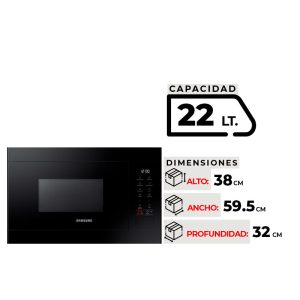 MICROONDAS EMPOTRABLE SAMSUNG MG22M8054AK/ZS