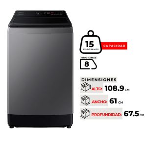 LAVADORA SAMSUNG WA15CG5441BDZS