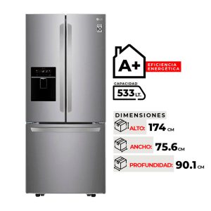 REFRIGERADOR FRENCH DOOR LG LM22SGPK 533LTS