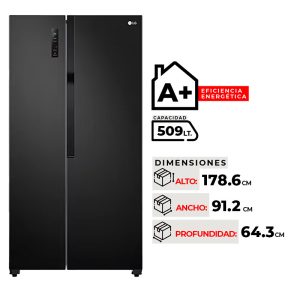 REFRIGERADOR SIDE BY SIDE LG GS51MPD