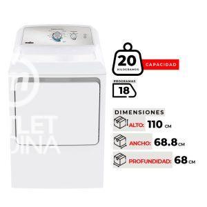 SECADORA MABE SME26N5MNBCL0 20 KG (ELECTRICA)