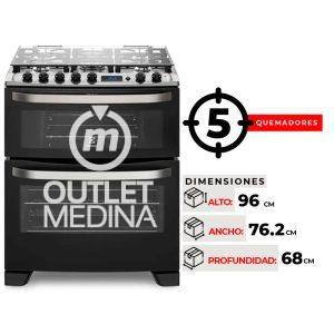 COCINA DOBLE HORNO ELECTROLUX 76DBA