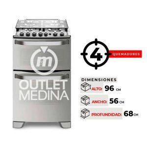 COCINA DOBLE HORNO ELECTROLUX 56DXA
