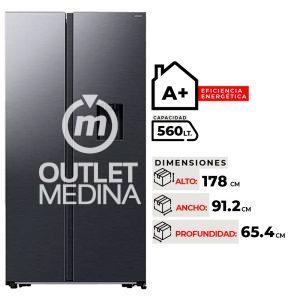 REFRIGERADOR SIDE BY SIDE SAMSUNG RS57DG4100B4ZS