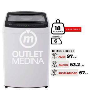 LAVADORA LG WT18WVTB