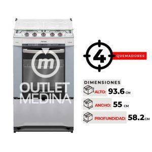 COCINA 4 QUEMADORES FENSA F 2525 T