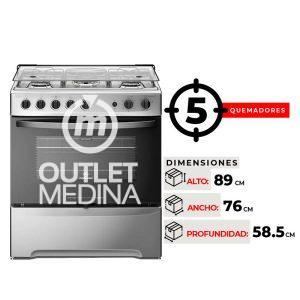 COCINA 5 QUEMADORES MADEMSA M 920 T