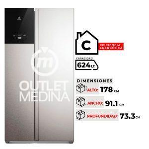 REFRIGERADOR SIDE BY SIDE ELECTROLUX ES60S