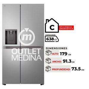 REFRIGERADOR SIDE BY SIDE LG GS66SPY
