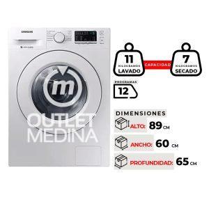 LAVADORA SECADORA SAMSUNG WD11M4473MW/ZS