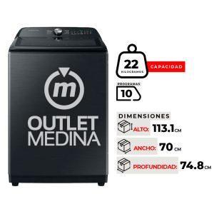 LAVADORA SAMSUNG WA22A8370GV/ZS