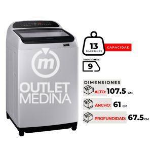 LAVADORA SAMSUNG WA13T5260BY/ZS