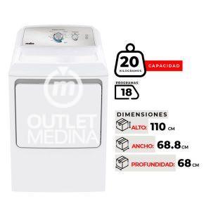 SECADORA MABE SME26N5MNBCL0 20KG (ELECTRICA)