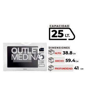 MICROONDAS EMPOTRABLE FENSA FMH 2.5