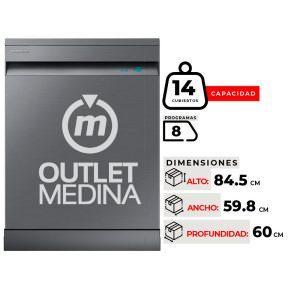 LAVAVAJILLAS SAMSUNG DW60A8050FS/ZS