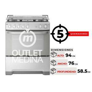 COCINA 5 QUEMADORES FENSA F 5500 T