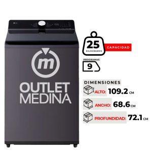 LAVADORA LG WT25EGTX6
