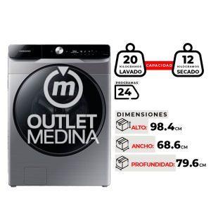 LAVADORA SECADORA SAMSUNG WD20T6300GP/ZS