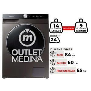 LAVADORA SECADORA SAMSUNG WD14TP04DSX/ZS